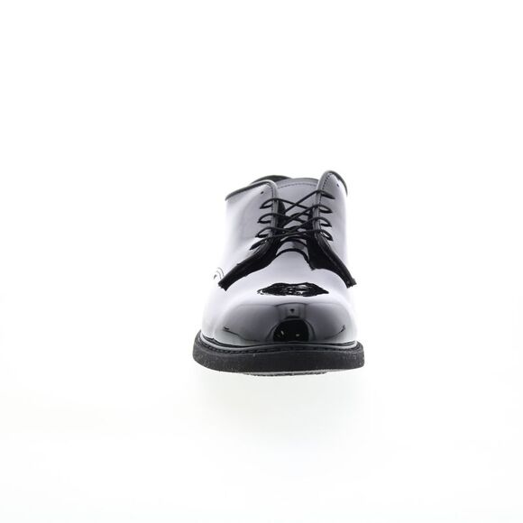 Altama Mens O2 High Gloss Oxford Black Shoes (NWT) - Picture 3 of 7